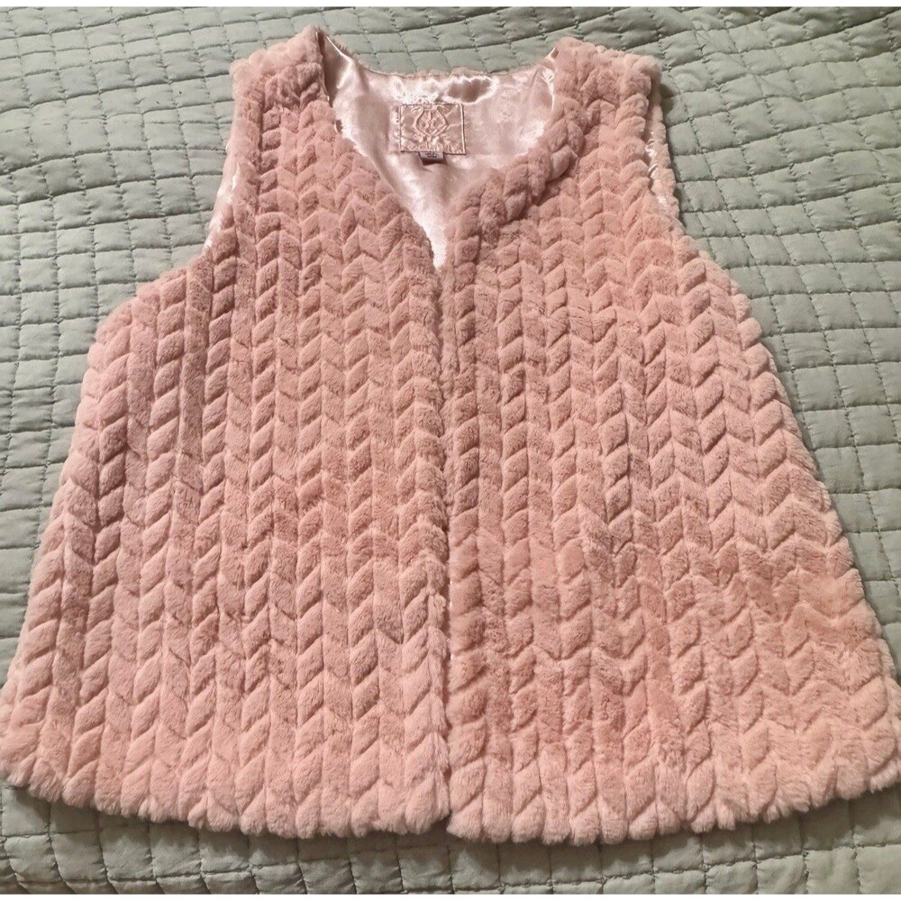 Faux Fur Joujou Vegan Fur Women’s Size XL Light Pink